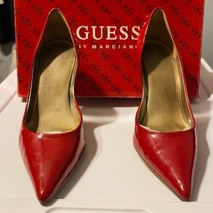 Red guess heel